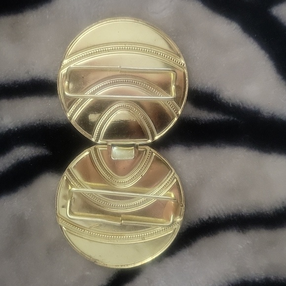 Elastic Vintage Belt Buckle gold-tone - Picture 2 of 4